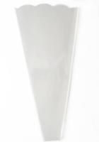 Пакет для цветов конус прозрачный 25х40 50/50