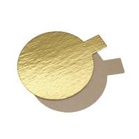 Подложка Золотос ручкой d-90мм 0,8мм 1/100  Подложка Золотос ручкой d-90мм 0,8мм 1/100