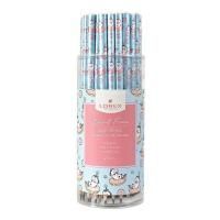 Карандаш ч/гр НВ заточенный трехгранный LOREX WOOD FREE ILLEGALLY CUTE.UNICORN 1/48