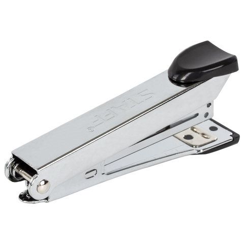 Степлер №10 до 18л металлический с антистеплером черный Manager STAFF 1/12