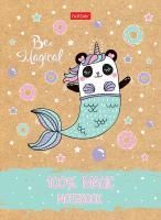 Блокнот 64л А6 112х151мм 7БЦ клетка/линия обложка глян лам Это волшебство Хатбер 1/40