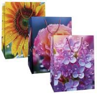 Пакет подарочный бумажный (11,4х14,6х64) ламинир Микс 1 дизайна 1/12/480