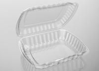 Ланч-бокс ПП 1-сек (209х238х62) прозрачный РК-241 Комус 100/100