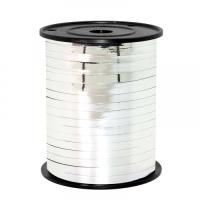 Лента упаковочная бобина 0,5см х 250м серебро 1/5/60