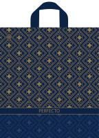 Пакет с петлевой ручкой (37х40)-95 Перфекто Блюз Тико 25/300