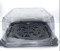 Емкость торт ТК-17/17 (170х170х90) крышка ПЭТ 1/150