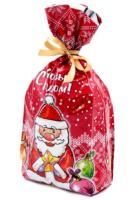 НГ Пакет подарочный (16х60) фольга Теплый праздник 50/500