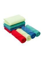 Салфетка микрофибра (40х40) универсальная б/оверлока зеленый ОС 50/200