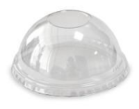 Крышка для стакана шейкер ПЭТ d-95 купольная без отверстия ПолиЭр 50/1000