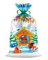 НГ Пакет подарочный (25х40)-30 полипропилен Теремок 100/2000