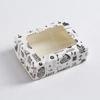 Подарочная коробка с окном 10х8х3,5см Для мужчин 1/20/1880