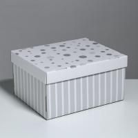 Подарочная коробка 31х 25х16см Стильный дом 1/1 Подарочная коробка 31х 25х16см Стильный дом 1/1