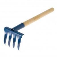 Грабли витые 4-х зубые садовые 1/1