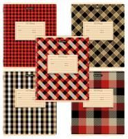 Тетрадь 24л клетка обложка картон BRAUBERG CLASSIC TEXTURE 1/20/200