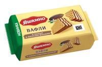 Продукты, Яшкино Вафли с какао и вкусом ванили 200г 1/24