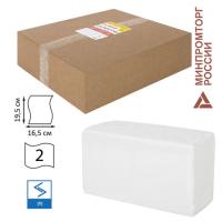 Салфетки косметические 2-сл для диспенсеров 19,5х16,5см (200шт) LAIMA PREMIUM 12/12 
