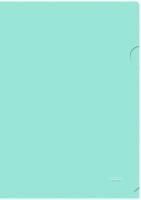 Папка-уголок А4 непрозр мята PASTEL Хатбер 0,18мм 1/20/400