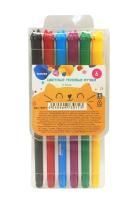 Набор гелевых ручек 6цв корп цветной узел 0,5мм Котики Centrum 1/40/480