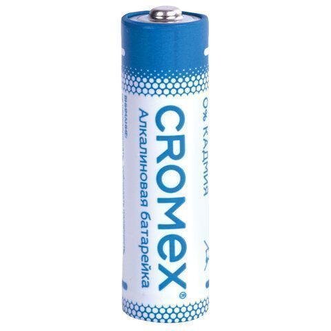Элемент питания CROMEX АА (LR6, 15А) 4шт АЛКАЛИН 1/24 (Клиент)