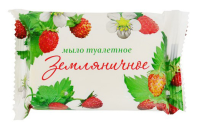 Мыло туалетное 200гр в обертке Земляничное 1/40