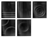 Тетрадь 48л А5 клетка Черный паттерн Schoolformat 5/80