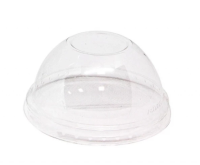 Крышка для креманки ПЭТ d-75мм купольная без отверстия 50/1500