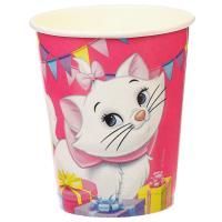 Стакан бумажный 250мл С Днем Рождения! Коты Аристократы 10/10