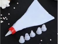 Мешок кондитерский 22х12х3см + 6 насадок 1/360 