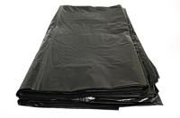 Мешок для мусора 120л ПВД (70х110)-60 черный 86г Ромашка 50/150