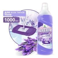 Средство жидкое 1л для мытья полов Areal Лаванда концентрат Clean&Green 1/12