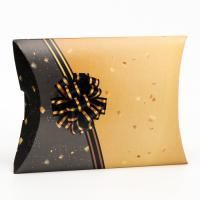 Подарочная коробка подушка 19х14х4см Праздничный бант 10/650