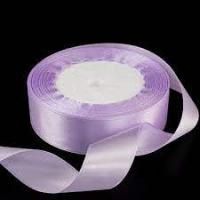 Лента атласная 25мм 25м сиреневый пыльный 1/5