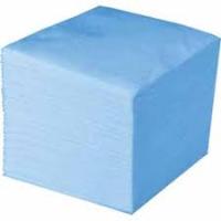 Салфетки (24х24) (100) голубые 1/50