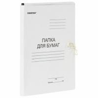 Папка для бумаг на завязках картон до 200л 280г/кв м Офисмаг 1/200