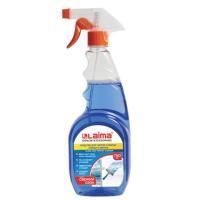 Средство для мытья стекол и зеркал 750мл триггер ЛАЙМА PROFESSIONAL 1/12