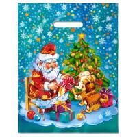 НГ Пакет с вырубной ручкой (30х40)-60 ПВД Страна детства 50/500