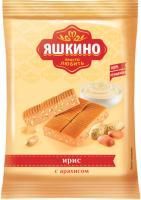 Продукты, Яшкино Ирис с арахисом 140г 1/28