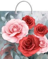 Пакет с пластмассовыми ручками (35х36)-85 Аромат роз Тико 10/100 Пакет с пластмассовыми ручками (35х36)-85 Аромат роз Тико 10/100