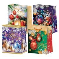 НГ Пакет подарочный ламинированный (18x22,7x10) Микс№4 1/12/360