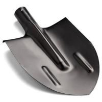 Лопата штыковая остроконечная под черенок d-38 рельс. сталь