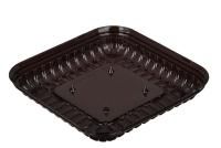 Емкость торт Т-150ДШ (184х184х27) дно корич.300/300 