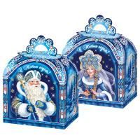 НГ Коробка до 1,0кг 160х100х230 Сокровища Деда Мороза 1/200