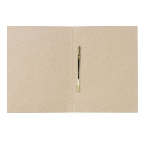 Скоросшиватель картон белый BRAUBERG Standard гарант. пл. 300г/кв.м. на 200 листов 1/200