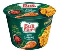 Продукты, Лапша Биг Ланч Соте с курицей 90гр 1/24