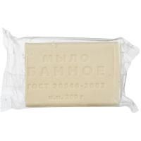 Мыло туалетное 200гр в прозрачной обертке Банное 1/40