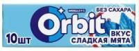 Продукты, Орбит жевательная резинка Сладкая мята 13,6 г 1/30