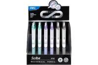 Карандаш мех. 0,5мм НВ пластик корпус Deli EU745 1/36