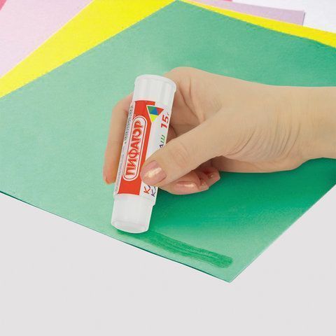 Клей-карандаш 15г ПИФАГОР 1/24/648