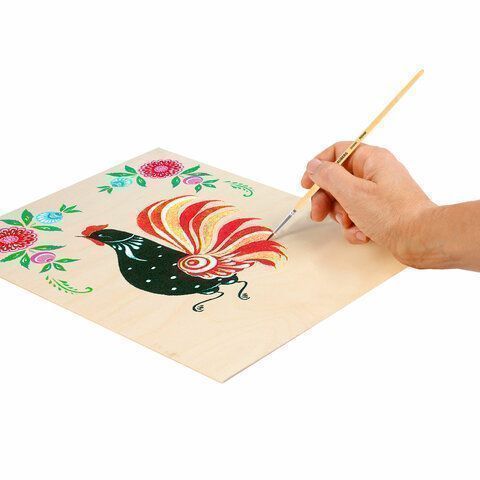 Кисть пони круглая №1 BRAUBERG 1/30/2400