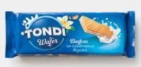 Продукты, Tondi вафли Сливочные 167г 1/24